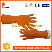 Orange Cleaning Glove Household